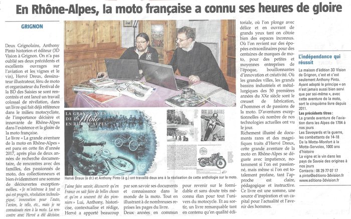 Article moto Grignon