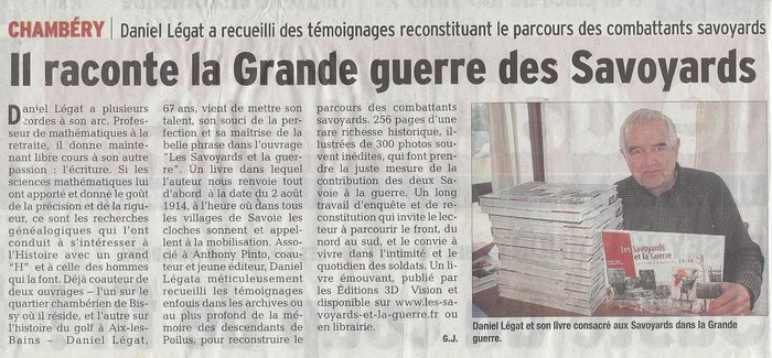 Article Savoyards Dauphiné